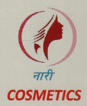 NARI COSMETICS (and logo) trademark logo