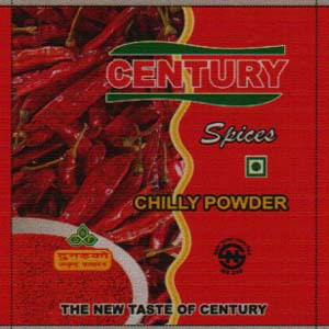 CENTURY CHILLY POWER (and logo) trademark logo