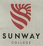 SUNWAY COLLEGE (and logo) trademark logo