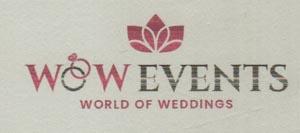 WOW EVENTS (and logo) trademark logo