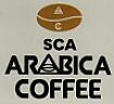 SCA ARABICA COFFEE (and logo) trademark logo