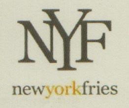 NYF NEW YORK FRIES (and logo) trademark logo