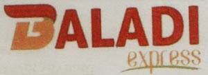 BALADI EXPRESS (and logo) trademark logo