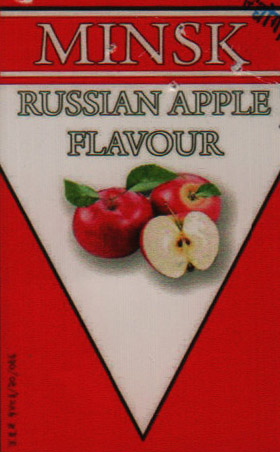 MINSK RUSSIAN APPLE FLAVOUR (and logo) trademark logo