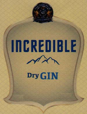 INCREDIBLE PREMIUM VODKA (and logo) trademark logo