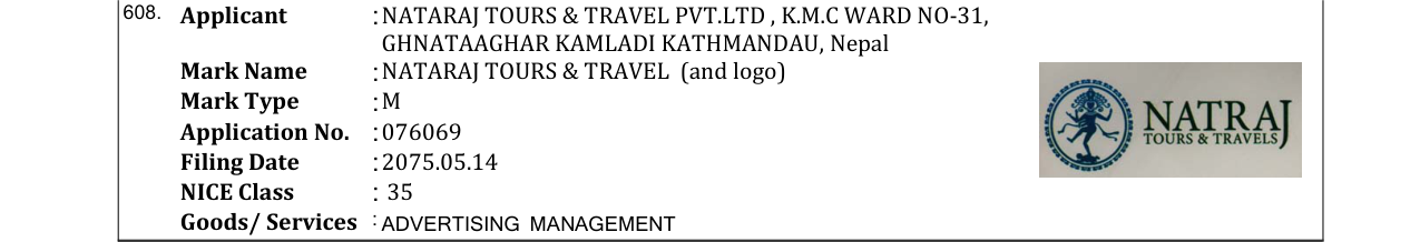Original bulletin entry for MARRIOTT BONVOY