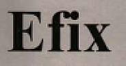 EFIX (and logo) trademark logo