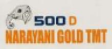 500 D NARAYANI GOLD TMT (and logo) trademark logo