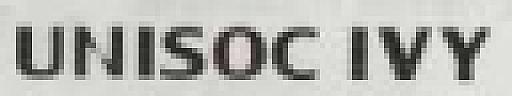 UNISOC IVY (and logo) trademark logo