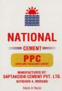 NATIONAL CEMENT P.P.C (and logo) trademark logo
