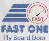 FAST ONE PLY BOARD DOOR (and logo) trademark logo