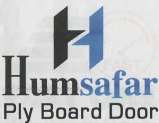 HUM SAFAR PLY BOARD DOOR (and logo) trademark logo