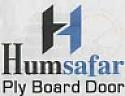 HUM SAFAR PLY BOARD DOOR (and logo) trademark logo