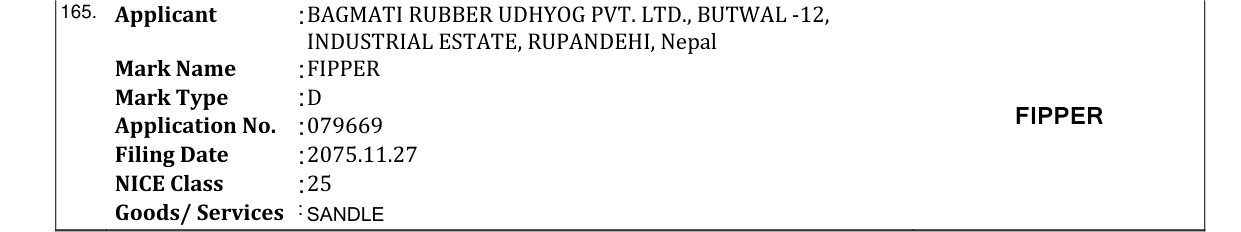Original bulletin entry for FIPPER