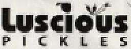 LUSCIOUS PICKLES (and logo) trademark logo