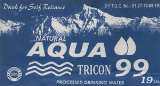 NATURAL AQUA TRICON 99 (and logo) trademark logo