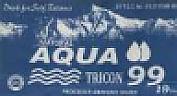 NATURAL AQUA TRICON 99 (and logo) trademark logo
