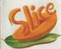 SLICE AND MANGO DESIGN (and logo) trademark logo