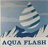 AQUA FLASH (and logo) trademark logo