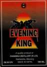 EVENING KING (and logo) trademark logo