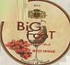 BIG FOOT (SWEET RED WINE) (and logo) trademark logo