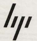 HP STYLIZED, BARS (and logo) trademark logo