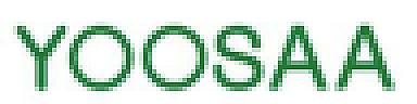 YOOSAA (and logo) trademark logo