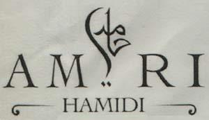 AMIRI HAMIDI (and logo) trademark logo
