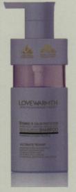 LOVEWARMTH SCALP & HAIR REPAIR THERAPY (and logo) trademark logo
