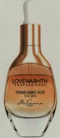 LOVEWARMTH PROFESSIONAL TRANEXAMIC ACID (and logo) trademark logo