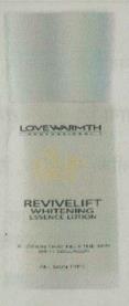 LOVEWARMTH PROFESSIONAL (and logo) trademark logo
