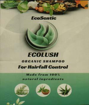 EcoSentic ECOLUSH (and logo) trademark logo