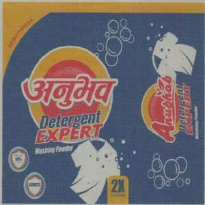 ANUBHAV EXPERT (and logo) trademark logo
