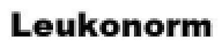 LEUKONORM (and logo) trademark logo