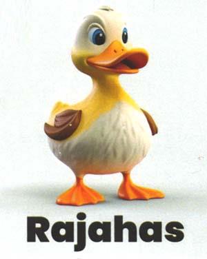 RAJAHAS (and logo) trademark logo
