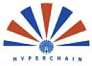 HYPERCHAIN (and logo) trademark logo