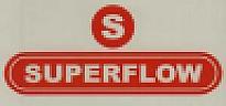 S SUPER FLOW (and logo) trademark logo