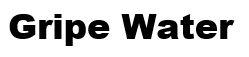GRIPE WATER (and logo) trademark logo