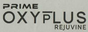 PRIME OXY PLUSE REJUVINE (and logo) trademark logo
