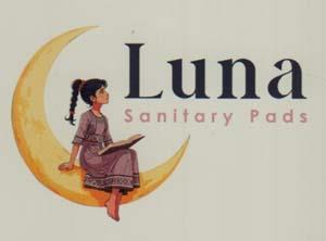 LUNA SANITARY PADS (and logo) trademark logo