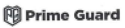 PRIME GUARD (and logo) trademark logo