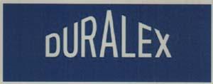DURALEX (and logo) trademark logo