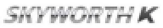 SKYWORTH K (and logo) trademark logo