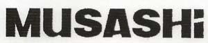 MUSASHi (and logo) trademark logo