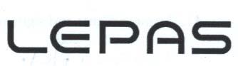 LEPAS (and logo) trademark logo