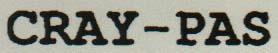 CRAY-PAS (and logo) trademark logo