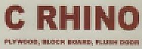 C RHINO (and logo) trademark logo