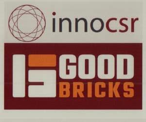 INNOCSR GOOD BRICKS (and logo) trademark logo