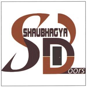 SHAUBHAGYA DOORS (and logo) trademark logo