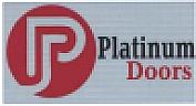 PLATINUM DOORS (and logo) trademark logo